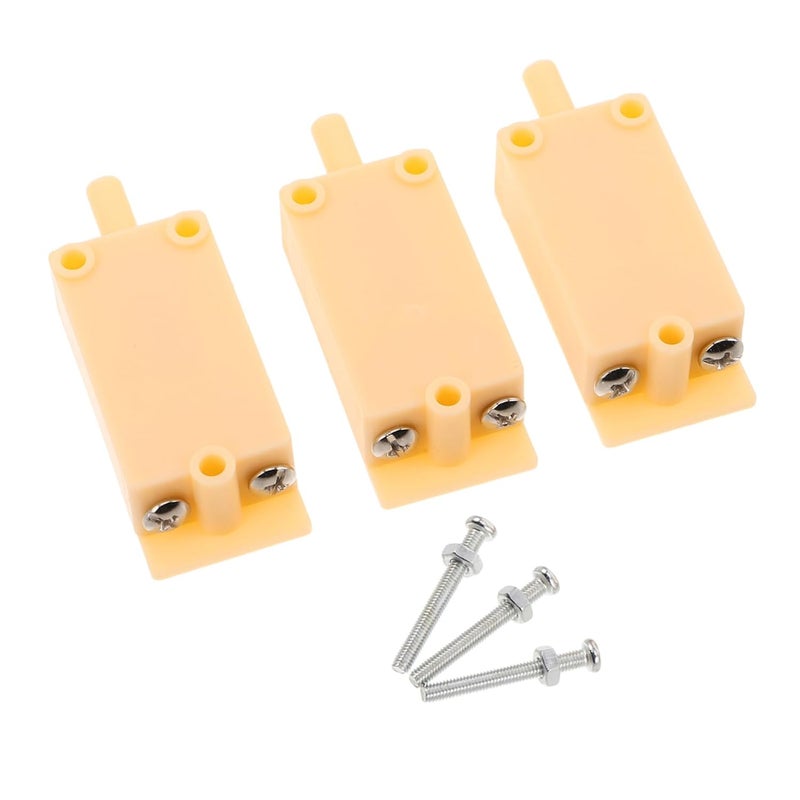 Fine detail Kichvoe 3pcs Plastic Tamper Switch for Enclosure Screws Terminal Contact Switch for Electronic Enclosure Contacts Monitors Open or Closed Position Quick and Secure Installation Stain resistant - Image 1
