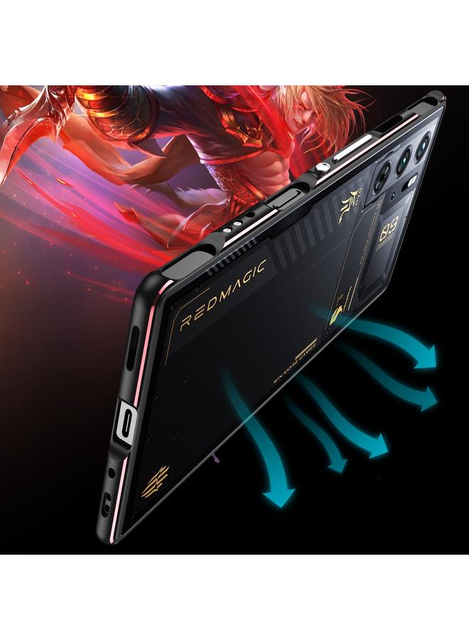 erorex Case For ZTE nubia Red Magic 10 Pro / 10 Pro+ Aurora Series Metal Frame Phone Case - Image 5