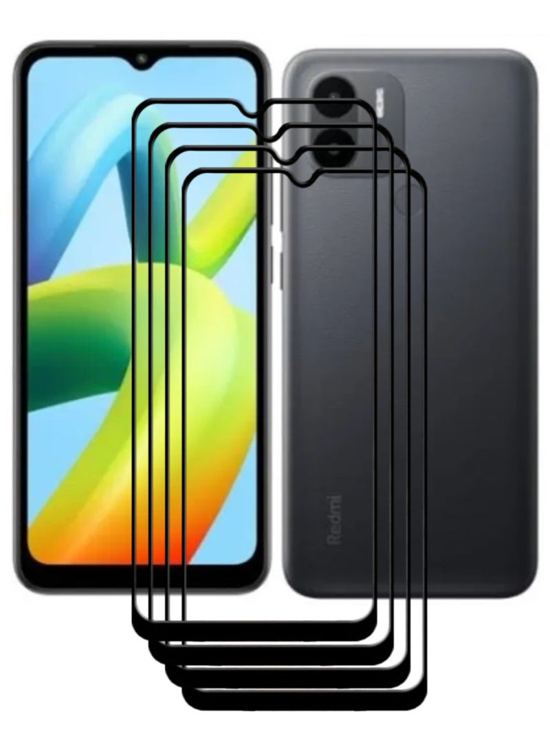 ACLIX 4 Pieces Antistatic ESD Dustproof Premium Quality High Definition Tempered Glass Screen Protector Designed For Xiaomi Redmi A1+ - Image 1