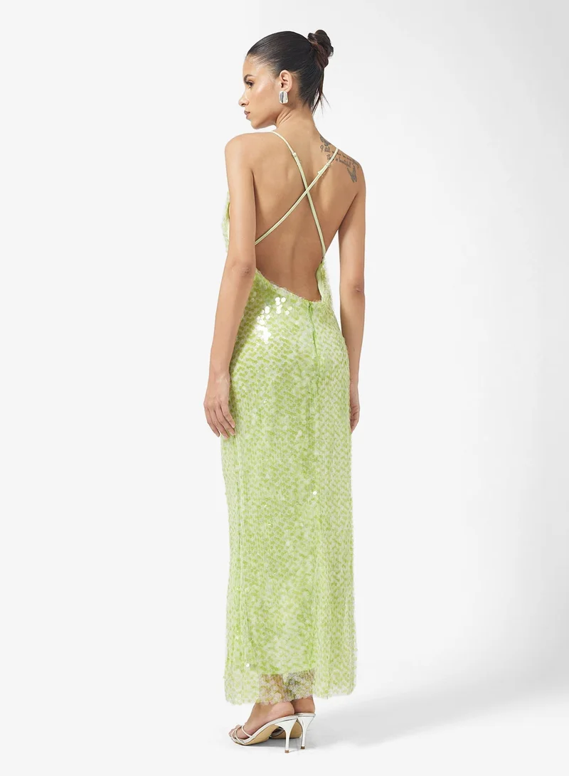 Ginger Sequin Embellished Mermaid Dress