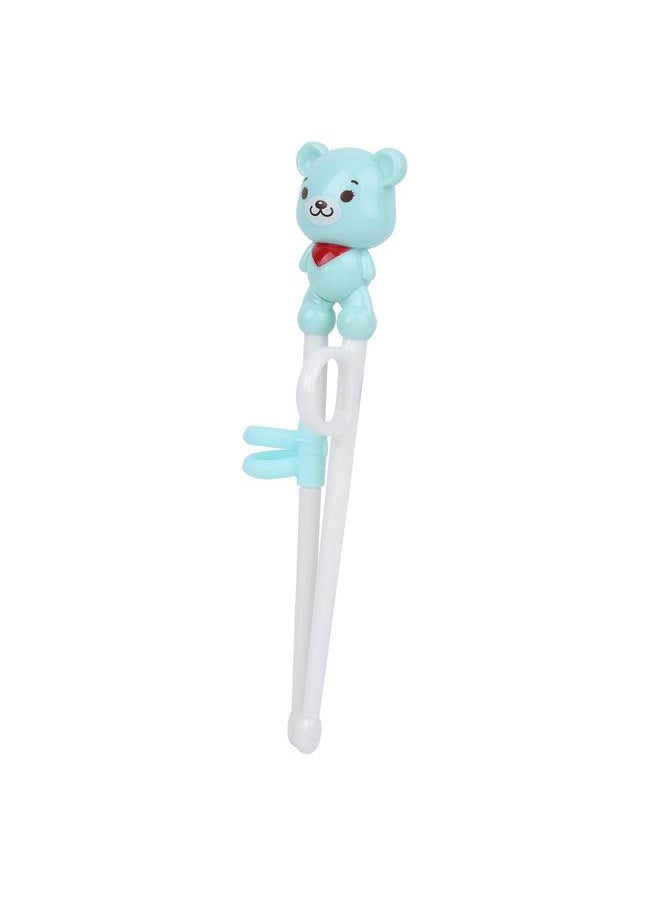 xozgdovg - Children Cute Cartoon Learning Chopsticks Baby Kid Training Chopsticks Tableware ToolGreen - Image 1