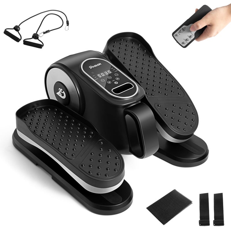 Dablor Under Desk Elliptical Machine, Eliptical Leg Exerciser As Seen On TV with Remote,12 Speed Levels for Whole Family,Forward & Reverse Direction, Auto & Manual Mode, Quiet Portable Machine, Home & Office - Image 1