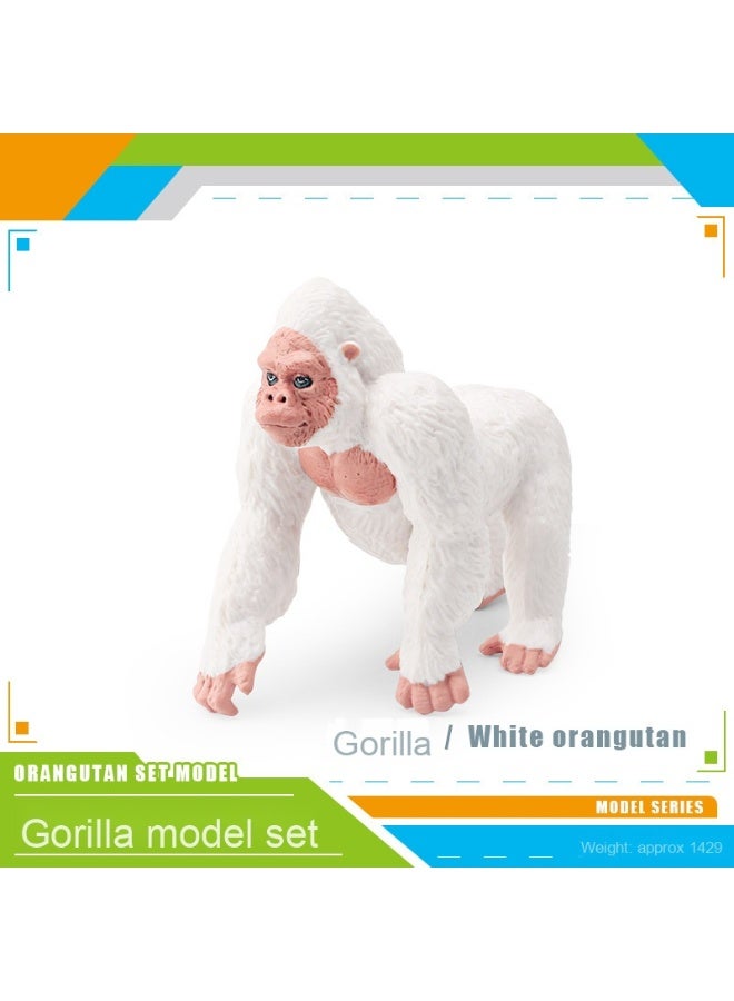NIBEMINENT Realistic Forest Animal Gorilla Model