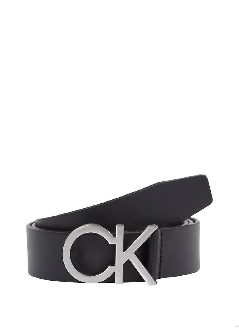 CALVIN KLEIN Calvin Klein Men's Belts - Zip Through - Fashion Accessories - Leather , Black  - Image 1