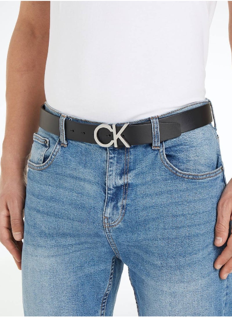 CALVIN KLEIN Calvin Klein Men's Belts - Zip Through - Fashion Accessories - Leather , Black  - Image 2
