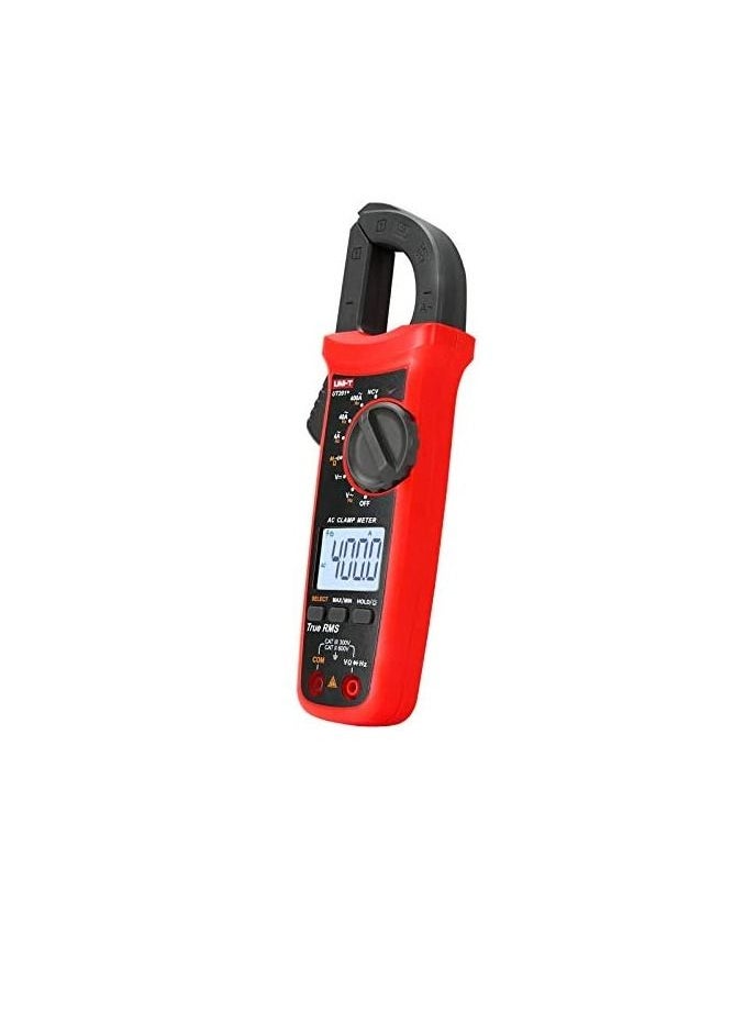 UNI-T - Uni-T Digital Clamp Meter Ut201+ Ac Dc Current Amperimetro Tester Clamp Multimeter Resistance Frequency Tester - Image 1