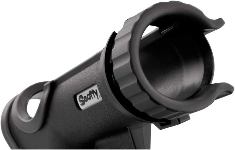 Scotty #230-BK Powerlock Black Rod Holder with #241 Side Deck Mount - Image 4