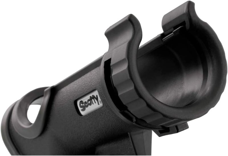 Scotty #230-BK Powerlock Black Rod Holder with #241 Side Deck Mount - Image 5