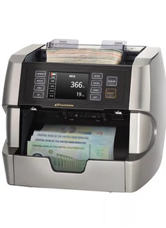 NUCOUN NUCOUN VC-7 Bank Grade Money Counter Machine Multi Currency Mixed Denomination Cash Counter Value Counter, Serial Number Reading, 2CIS/UV/IR/MG/MT Counterfeit Detection  - Image 1