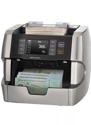 NUCOUN VC-7 Bank Grade Money Counter Machine Multi Currency Mixed Denomination Cash Counter Value Counter, Serial Number Reading, 2CIS/UV/IR/MG/MT Counterfeit Detection - pzsku/ZA19B997FF3F90F398255Z/45/_/1706849677/71e778c5-5f4b-43c1-be7e-185a991bdbf0