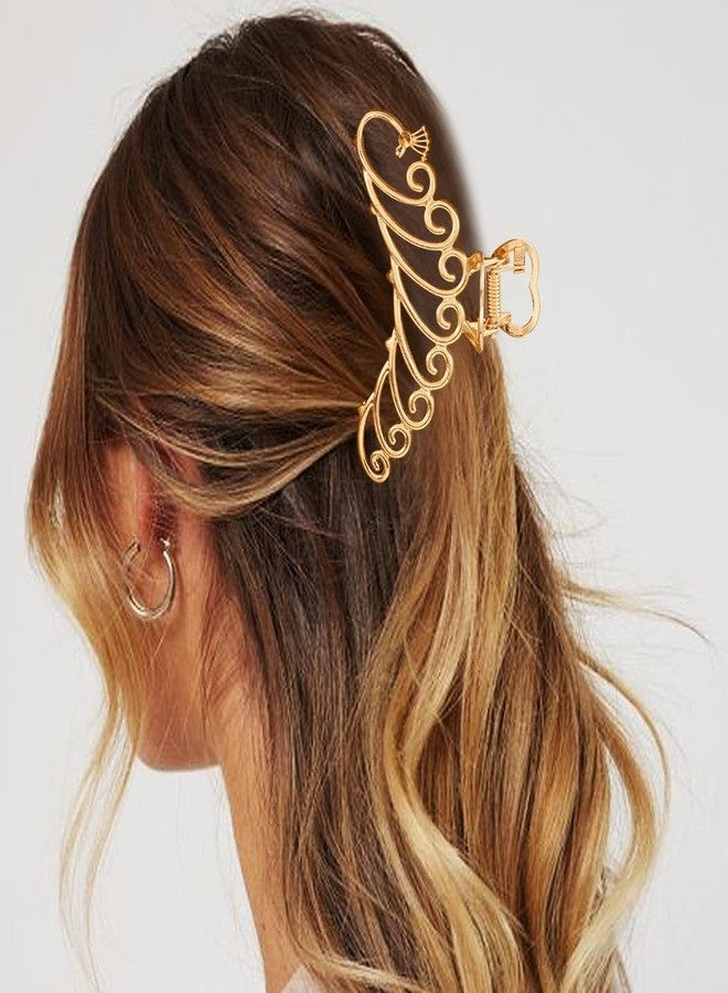 CAKURE Hair Claw Clips Metal Gold Hair Clips Fancy Claws Hair Accessories for Women - Image 5