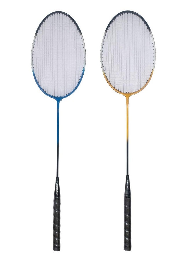 TRIUMPH Passion Badminton Combo Pack, 2 pc TRIUMPH Pasion Badminton Racket with Full Cover, Badminton Net and 6Pc Synthetic Shuttlecock - Image 4