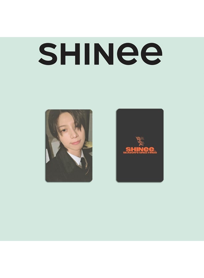 NIBEMINENT 4 Pcs Kpop SHINee - Taemin SEASON'S GREETINGS Lomo Cards Card For Fans Collection Gifts - Image 3
