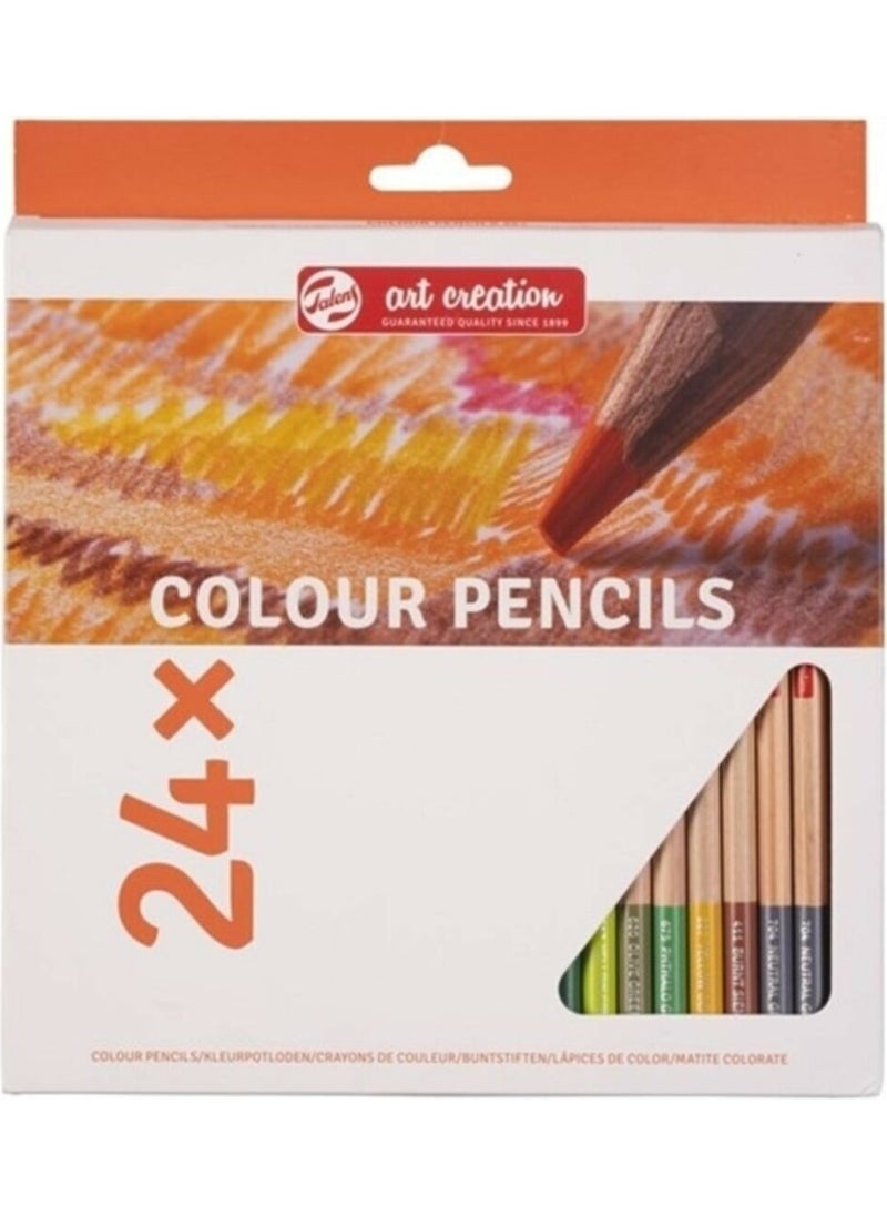 Talens Art Creation Professional Crayon Set 24 Colors 
