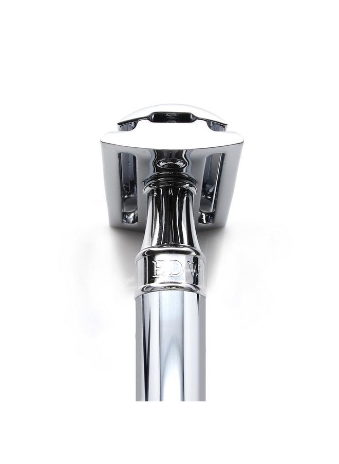 Edwin Jagger - Edwin Jagger DE89BL Chrome Reusable Classic Double Edge Safety Razor for Men - Image 1