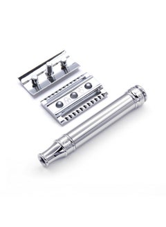 Edwin Jagger Edwin Jagger DE89BL Chrome Reusable Classic Double Edge Safety Razor for Men  - Image 5