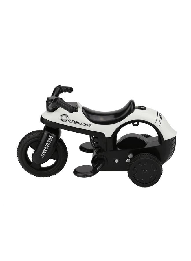 Children Mini Car Toy High Simulation Motorbike Model Kids' Gift(Black+White) - Image 1