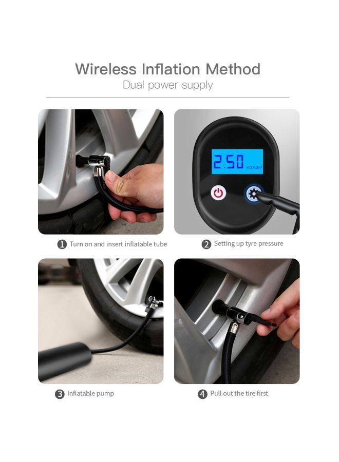 NIBEMINENT Portable Electric Car Tire Inflator  - Image 3