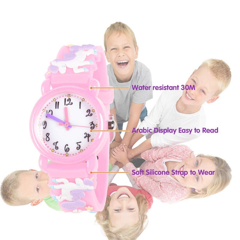 Dodosky Unicorn Gifts for 3 4 5 6 7 Year Old Girls, Watch for Kids Gifts Toys for 3 4 5 6 7 Year Old Girls - Image 4