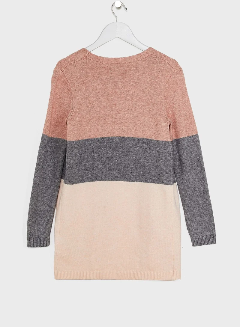 ONLY Kids Stripe Cardigan