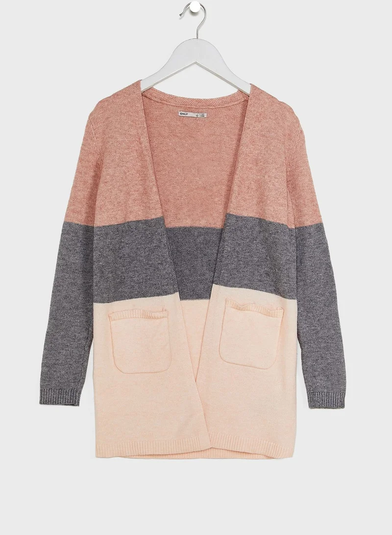 ONLY Kids Stripe Cardigan