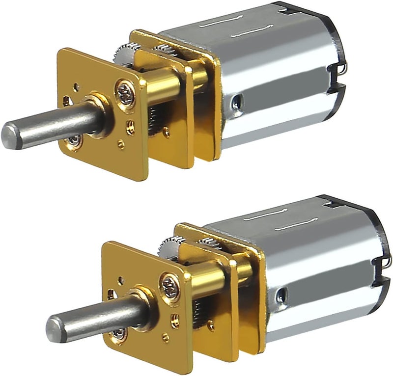 AITIAO 2PCS DC 6V 100RPM N20 Gear Motor High Torque Electric Micro Speed Reduction Geared Motor - Image 1