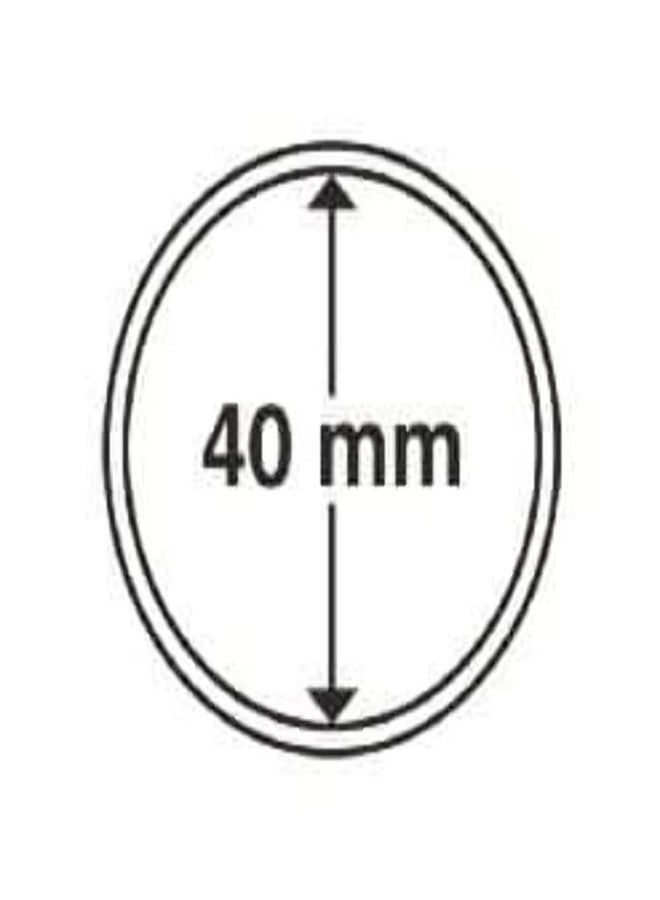 لايت هاوس كبسولات عملات معدنية على شكل منارة، قطر داخلي 40 مم، عبوة من 100 كبسولة - Image 3