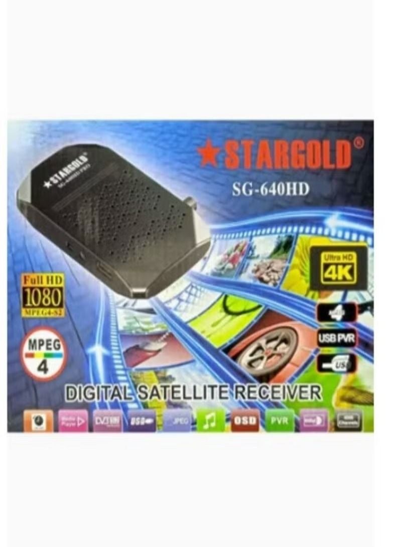 Stargold 4K Ultra Hd Audio And Video Satellite Receiver Hd  - Image 2