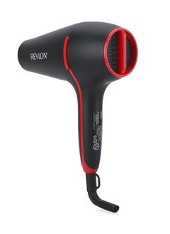 Revlon 2000W SmoothStay Coconut Oil-Infused Hair Dryer - Black  - Image 4