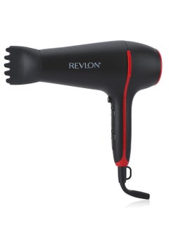 Revlon 2000W SmoothStay Coconut Oil-Infused Hair Dryer - Black  - Image 2