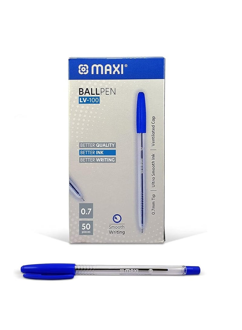 Maxi Maxi ball pen 0.7mm Blue 50-piece - Image 3