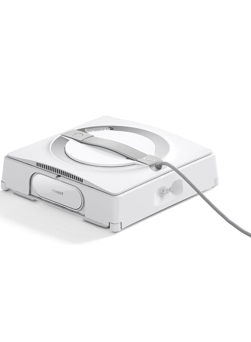 إيكوفاكس روبوت تنظيف النوافذ Winbot W2 Omni القابل للشرب، تنظيف ذكي مع تقنية رش بزاوية واسعة بثلاث فوهات، تخطيط مسار Win SLAM 4.0، تنظيف الحواف العميقة، قوة شفط 5500 باسكال - أبيض - Image 4