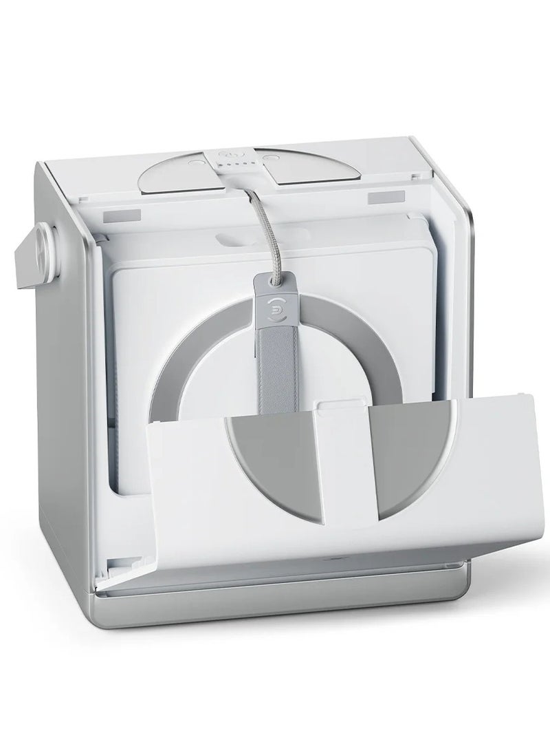 إيكوفاكس روبوت تنظيف النوافذ Winbot W2 Omni القابل للشرب، تنظيف ذكي مع تقنية رش بزاوية واسعة بثلاث فوهات، تخطيط مسار Win SLAM 4.0، تنظيف الحواف العميقة، قوة شفط 5500 باسكال - أبيض - Image 5