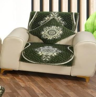 Laying Style™ Diwan Set of 8 Pieces Combo with Sofa Covers for Living Room 5 Seater and Center Table Cover - Image 5