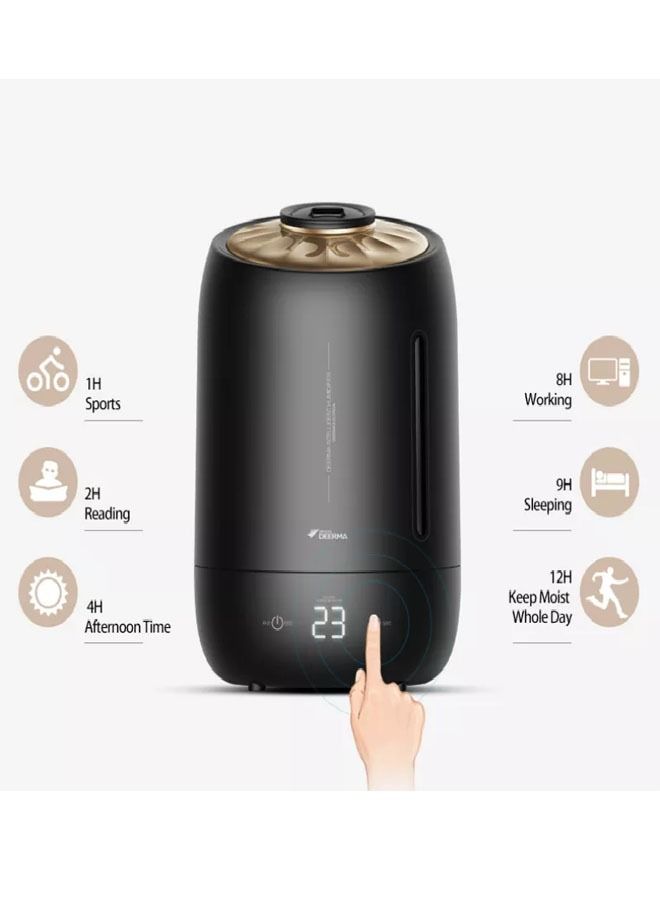Deerma Ultrasonic Humidifier Aromatherapy Machine 5L DEM-F600 Black - Image 4