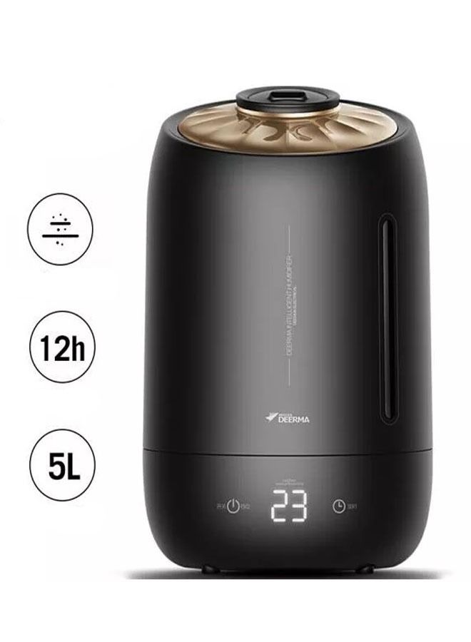 Deerma Ultrasonic Humidifier Aromatherapy Machine 5L DEM-F600 Black - Image 1