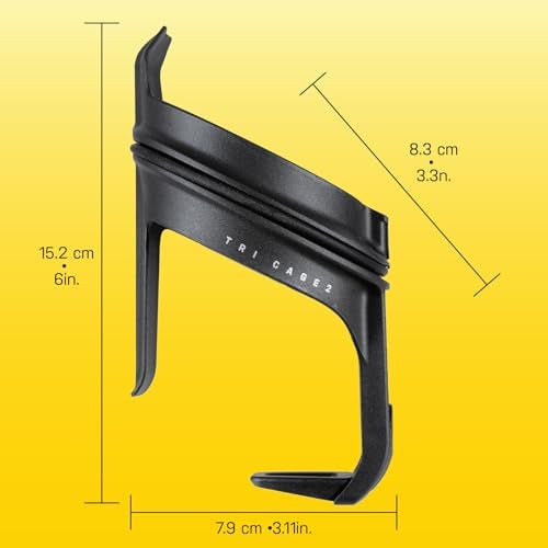TOPEAK حامل زجاجة توبيك تري 2 بتصميم إطلاق أمامي - حامل زجاجة من الجيل الثاني مع تثبيت هالو مرن وتوافق مع ملحقات نينجا+ - Image 2