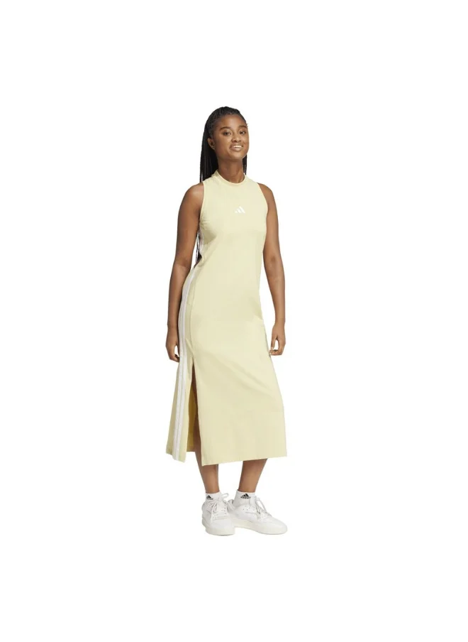 اديداس adidas W 3S SJ DRE Yellow Training DRESS for Women - 2XS