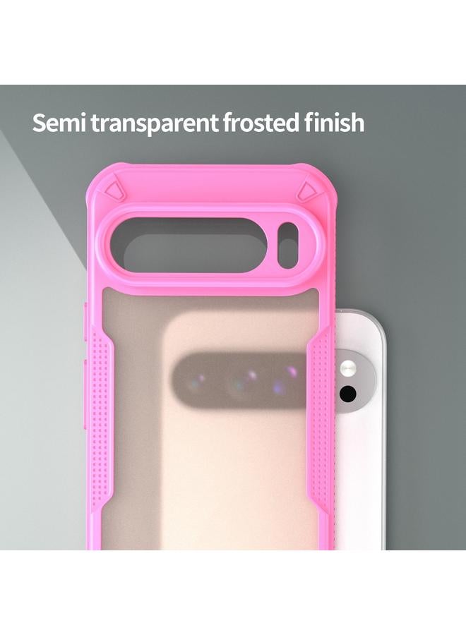 S-TOP Case For Google Pixel 9 Pro XL Armor Glaze PC Hybrid TPU Phone Case - Image 5