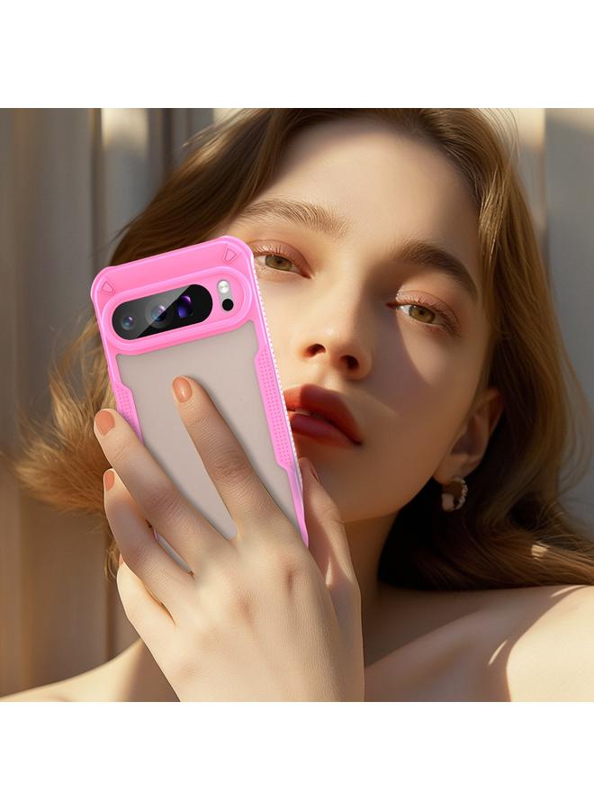S-TOP Case For Google Pixel 9 Pro XL Armor Glaze PC Hybrid TPU Phone Case - Image 3