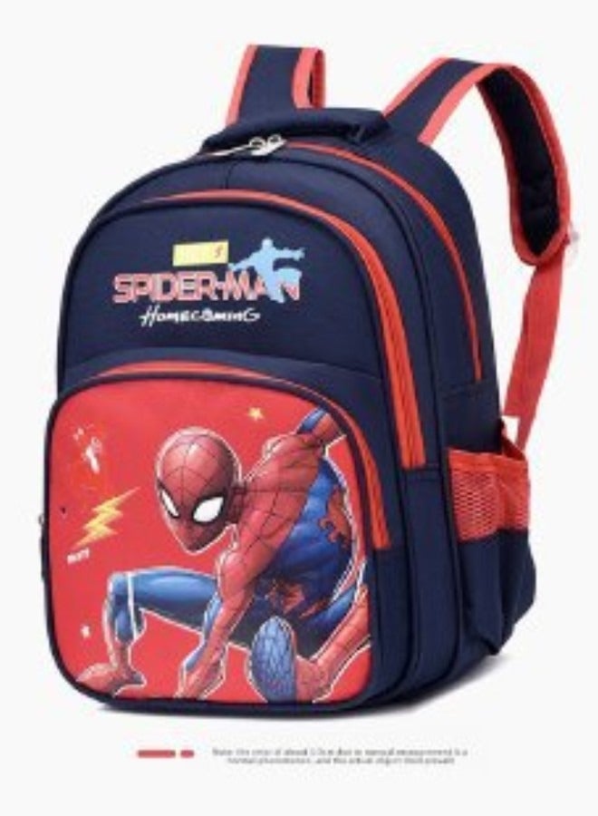 Cartoon Spider-Man Backpack For Boys and Girls Aged 3-6 Years Old