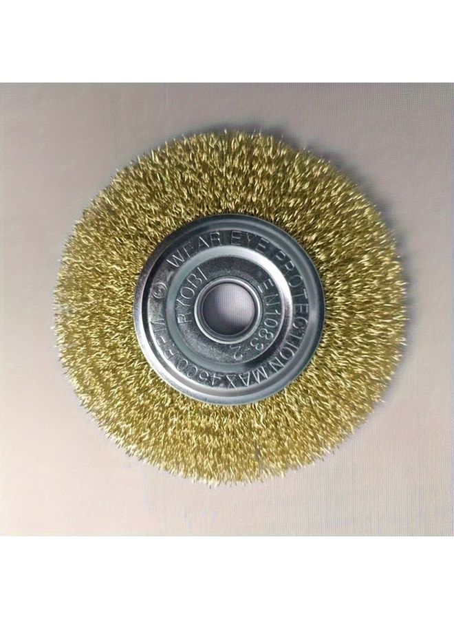 Steel Wire Nylon Brush Set Dual Head Metal Scraper Rust Scale Removal Tool - Image 3