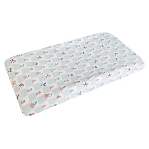 Copper Pearl Premium Knit Diaper Changing Pad Cover Mickey Mouse Friends by Copper Pearl - Image 1