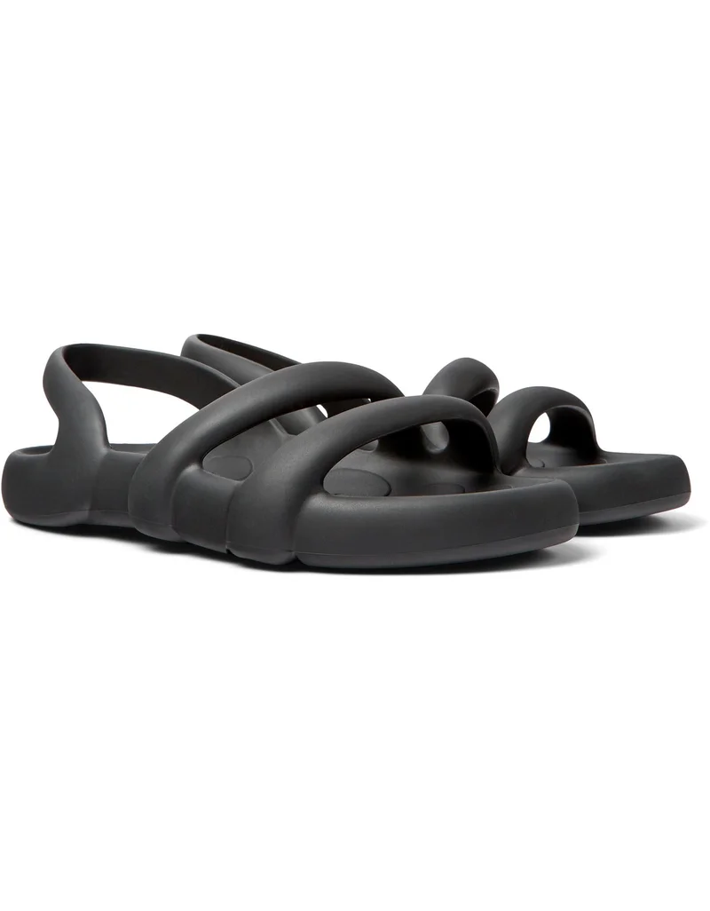 Camper Kobarah Flat, Men's Sandal, Black