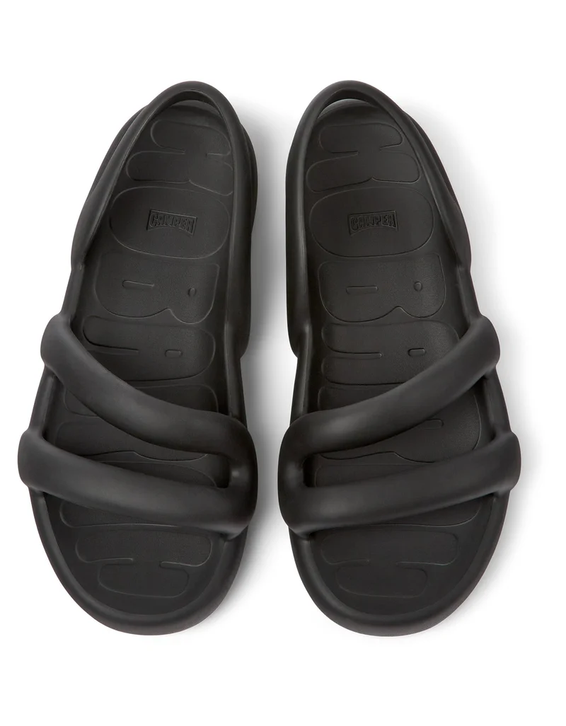 Camper Kobarah Flat Men Casual Sandals – Black