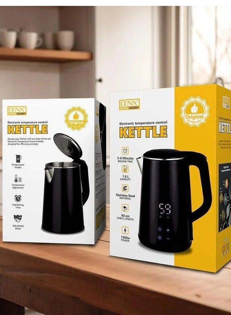 دينكس غلاية رقمية DX2087 - تحكم دقيق في درجة الحرارة وتصميم أنيق - Image 2