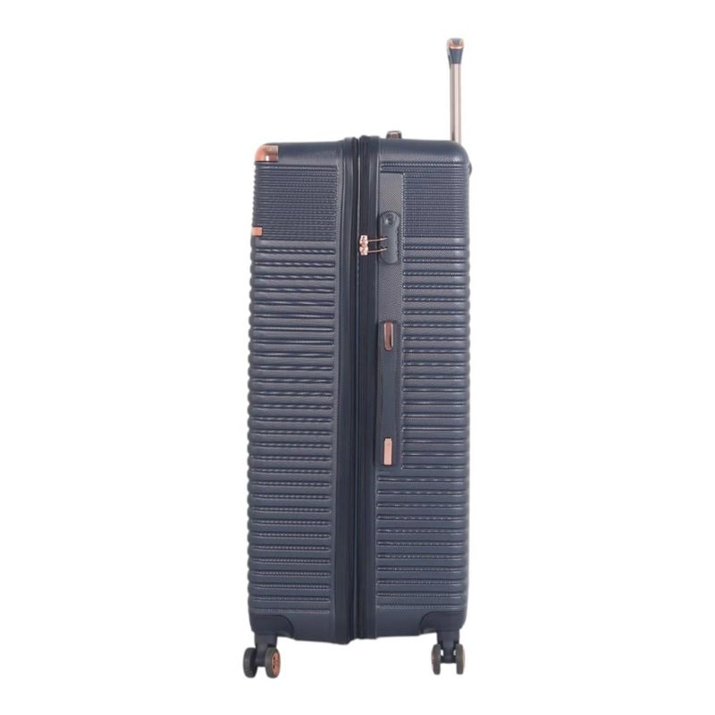 Aviator Luxury Bridal Luggage Set - 5 Pieces (Large Sizes & Shatter Resistant with a Modern Nickel Finish) - Image 3
