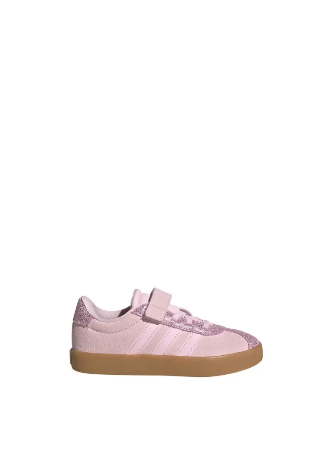 Adidas Vl Court 3.0 El C U Pink Sportswear Shoes For Kids
