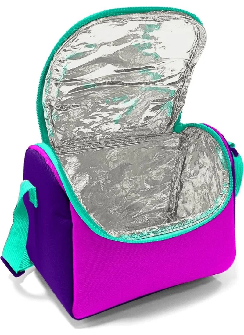 كورال هاي Purple Pink Girl's School and Daily Lunch Bag - Thermal Insulated