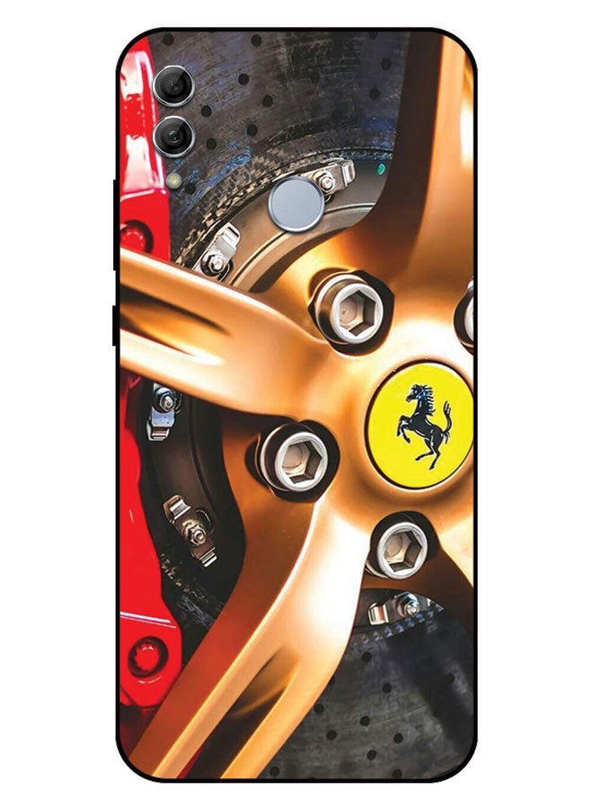 EYE CATCH Printed Protective Case Cover For Honor 10 Lite  -  Ferrari Logo - Image 1